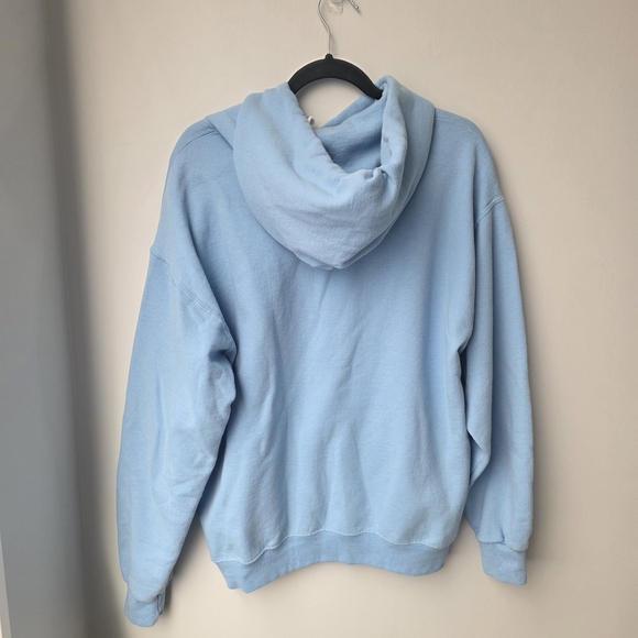 Anita Max Wynn Light Blue Hoodie with Graphic - Picture 4 of 7